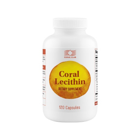 coral lecithin dietary supplement 120 capsules